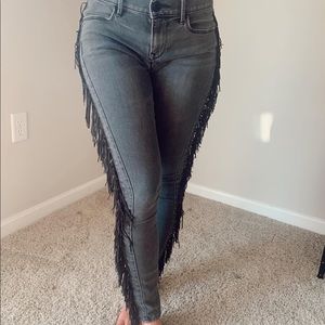 Express Fringe Pants